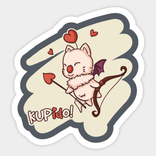 Kup(id)o! Valentine Moogle Sticker